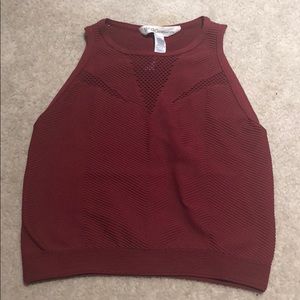 Red BCBG crop worn once!